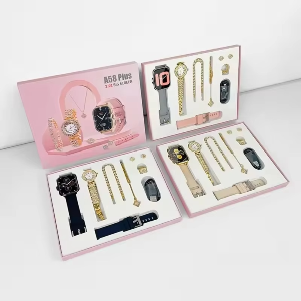 A58 Plus 6 In 1 Smartwatch For Women