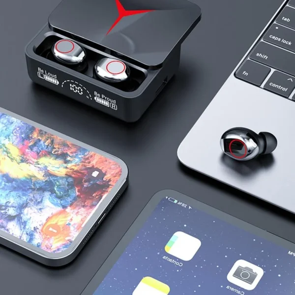 Second image of M90 Pro Tws Earphones True Wireless Earbuds Noise Cancelling