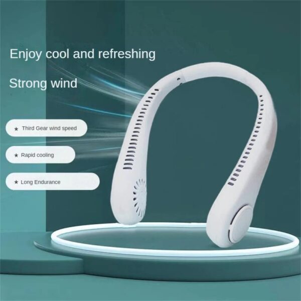 Rechargeable Hanging Neck Fan